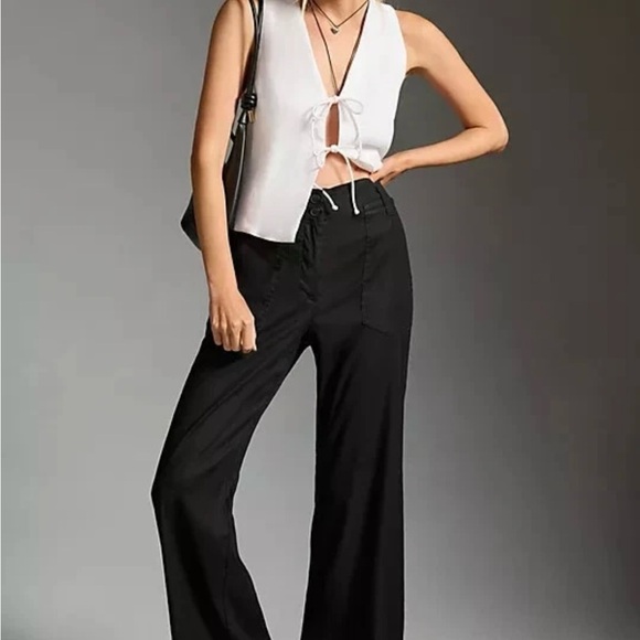 Anthropologie Pants - Anthropologie Black Wide Leg Pants